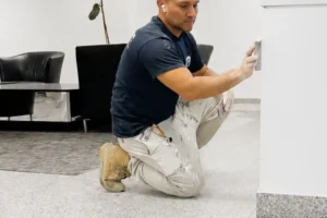 Worker performing Tenant Services